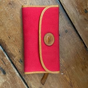 Dooney & Bourke red wallet